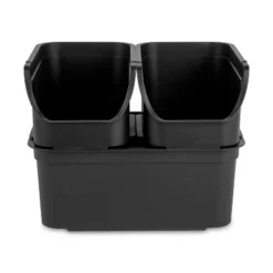 Folio Heavy Duty Storage Bin - Brightroom™: Black Plastic, Stackable, Portable, Universal Storage, 18.6 Volume Capacity 17 Folio Heavy Duty Storage Bin - Brightroom™: Black Plastic, Stackable, Portable, Universal Storage, 18.6 Volume Capacity -Brightroom GUEST 1c2fd876 ee2f 443b 8695 9d8fba667097