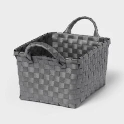 Woven Plastic Basket Small - Brightroom™ -Brightroom GUEST 4b812fc8 8c68 4383 9d13 2275d7e7c362