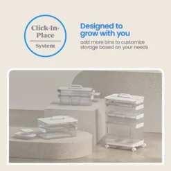 6pc Click In Place Slim Toolbox Kit Plastic Storage Home And Office Organization - Brightroom™​ -Brightroom GUEST 4c559dc1 d2d3 4ef3 aa66 3c755805dc53