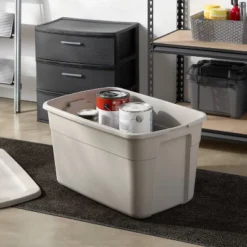 30gal Storage Tote Gray - Brightroom™