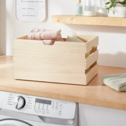 Brightroom 50 Small Wood Bin - Brightroom™