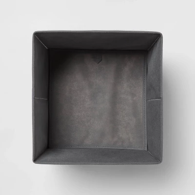 11" Fabric Bin 6pk - Gray - Brightroom™ 2 11" Fabric Bin 6pk - Gray - Brightroom™ - Image 2