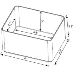 Medium Plastic Bathroom Tray - Brightroom™ 7 Medium Plastic Bathroom Tray - Brightroom™ -Brightroom GUEST 9858e6ca 3f50 4503 905d d9e73a81720b