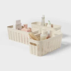 3pk Wave Half Medium Decorative Baskets Cream - Brightroom™ 5 3pk Wave Half Medium Decorative Baskets Cream - Brightroom™ -Brightroom GUEST ae8d7269 73e1 4c7d a081 9d0e7946ed6a