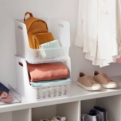 Wave Open Front Bin - Brightroom™ 1 Wave Open Front Bin - Brightroom™