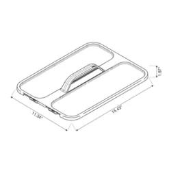 Click In Place Large Lid With Handle For Plastic Storage Bins For Home And Office Organization White - Brightroom™ 17 Click In Place Large Lid With Handle For Plastic Storage Bins For Home And Office Organization White - Brightroom™ -Brightroom GUEST c9443ed5 6f7f 4be8 b7cb e59579cbf6ab