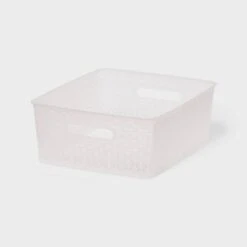 Y-Weave Medium Decorative Storage Basket - Brightroom™ -Brightroom GUEST d52d7775 1c12 4824 97ba 57fe5917e1a0